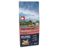 Ontario Large Weight Control su kalakutiena ir bulvėmis 12kg