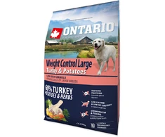 Ontario Large Weight Control su kalakutiena ir bulvėmis 2,25kg