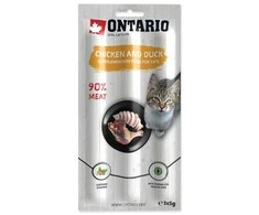 Ontario lazdelės formos skanėstas Vištiena ir Antiena 3x5g