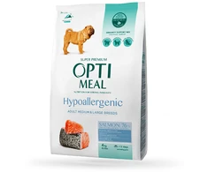 Optimeal Hypoallergenic M/L sausas Maistas šunims su lašiša, 4kg