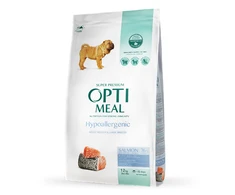 Optimeal Hypoallergenic M/L sausas Maistas šunims su lašiša, 12 kg