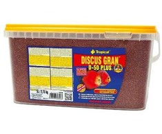 Tropical Discus D-50 Plus granulės 5L/2.2kg