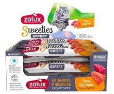 Zolux Laižomas skanėstas Sweeties Expert su Tunu ir Lašiša 14g