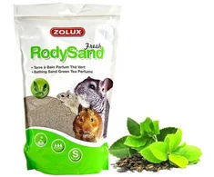 Zolux Rody Sand Nature smėlis graužikams žalios arbatos kvapo 2L