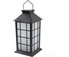 0,06W LED pastatomas lauko šviestuvas su saulės baterija CANDELIO, juodas, 1600K, IP44