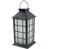 0,06W LED pastatomas lauko šviestuvas su saulės baterija CANDELIO, juodas, 1600K, IP44