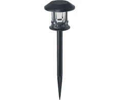 0,12W LED įsmeigiamas šviestuvas SMART+ SOLAR, juodas, 3000/6500K/RGB, dimeriuojamas, su saulės baterija, IP44