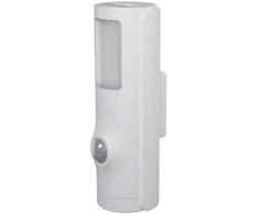 Sieninis šviestuvas Solar Plus 0,35W LED sieninis naktinis šviestuvas NIGHTLUX, baltas, 4000K, su baterija ir judesio bei šviesos jutikliu, IP54
