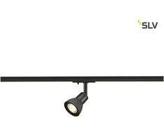 slv 1 fazės akcentinis šviestuvas PURIA, juodas, GU10, su adapteriu