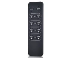 1 imtuvo, 4 kanalų LED juostų valdiklių Easy RF reguliavimo pultas LUXSONN LUX-2801E