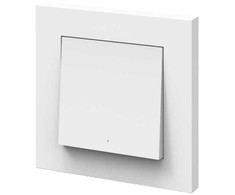 1 pozicijos sieninis šviestuvų valdymo pultas SMART+ WIFI, baltas