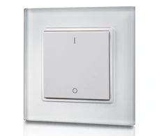 Bikuva.lt 1 zonos LED juostų imtuvų Easy RF paviršinio montavimo sieninis reguliavimo pultas LUXSONN LUX-2801K1