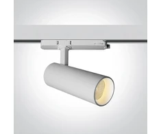 10/15/20W LED akcentinis šviestuvas į 3 fazių bėgelius, baltas, 3000/3500/4000K, 65606BT/W/V