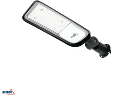 Bemko 100W LED gatvės šviestuvas JAZMIN, juodas, 4000K, IP65, 140°x70°