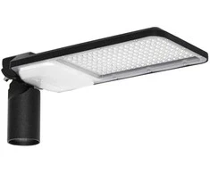 V-tac 100W LED gatvės šviestuvas URBAN AREA, juodas, 3000K, 155°x80°