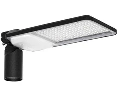 V-tac 100W LED gatvės šviestuvas URBAN AREA, juodas, 4000K, 155°x80°