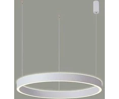 Italux 100W LED pakabinamas šviestuvas BRASCO UP DOWN, baltas, 3000/4000K, dimeriuojamas