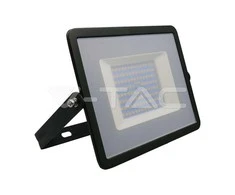V-tac 100W LED prožektorius, E-serija, juodu korpusu, 6500K