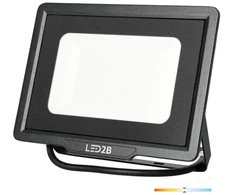100W LED prožektorius MH, juodas, 4000K