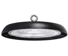 100W LED UFO šviestuvas, juodas, 4000K