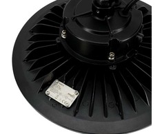 Bemko 100W LED UFO šviestuvas PARIT, juodas, 4000K, IP65, DALI