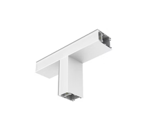 10,2W LED linijinio šviestuvo OFFICE LINEAR T formos sujungimas, baltas, 3000/4000K, mikroprizmatinis dangtelis