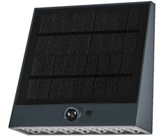 Sieninis šviestuvas 10,2W LED sieninis fasado šviestuvas ENDURA STYLE, tamsiai pilkas, 3000K, dimeriuojamas, su judesio davikliu ir saulės baterija