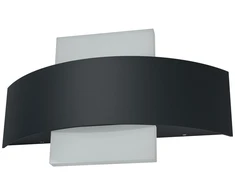 10,5W LED sieninis lauko šviestuvas ENDURA STYLE, tamsiai pilkas, 3000K, IP44