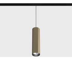 10,8W LED pakabinamas šviestuvas TUB M P į magnetinę sistemą IN_LINE, bronzos sp., 3000K, 48V, 50°, 2G