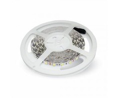 V-tac 10,8W/m LED juosta, 60LED/m, IP20, 2200K, 5 metrų ritė