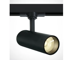 Bikuvalt 10W LED šviestuvas į bėgelius, juodas, 3000K, 65642AT/B/W