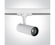 10W LED šviestuvas į bėgelius, baltas, 4000K, 65642AT/W/C