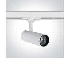 Bikuva.lt 10W LED šviestuvas į bėgelius, baltas, 3000K, 65642AT/W/W