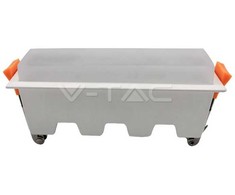10W įleidžiamas linijinis šviestuvas V-TAC, baltas, 6400K (šaltai balta)