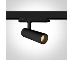 10W LED akcentinis šviestuvas į 3 fazių bėgelius, juodas, 3000/3500/4000K, 65606AT/B/V