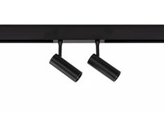 Lubinis šviestuvas 10W LED akcentinis šviestuvas RENO DOUBLE į magnetinę sistemą MAGNETIC, juodas, 4000K