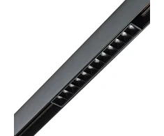 10W LED akcentinis šviestuvas ZETA į magnetines sistemas ALPHABET, juodas, 3000K, 60°