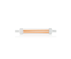 10W LED lemputė R7s, 3000K, skaidri