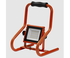Ledvance 10W LED įkraunamas prožektorius, oranžinės sp., 4000K, IP44, su baterija