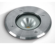 10W LED įleidžiamas į žemę šviestuvas, nerūdijančio plieno sp., 3000K, 69040/W
