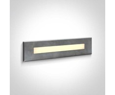 10W LED įleidžiamas sieninis lauko šviestuvas, nerūdijančio plieno sp., 3000K, 68072C/W