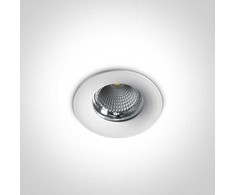 10W LED įleidžiamas šviestuvas, baltas, 3000K, 10110G/W/W
