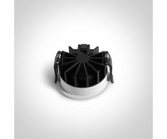 10W LED įleidžiamas šviestuvas, baltas, 3000/3500/4000K, su filtru nuo akinimo, 10110DH/W/V