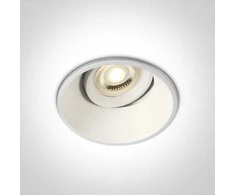 Bikuvalt 10W LED įleidžiamas šviestuvas, baltas, GU10, 11109FA/W