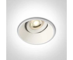 Bikuvalt 10W LED įleidžiamas šviestuvas, baltas, GU10, 11109FA/W
