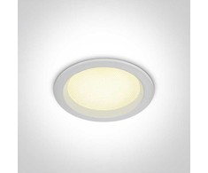 10W LED įleidžiamas vonios šviestuvas, baltas, 3000/4000/6000K, IP44, 10110U/W/V