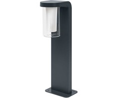 10W LED lauko pastatomas šviestuvas, tamsiai pilkas, 3000K, išmanus+WiFi valdymas, 50cm