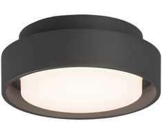 Lubinis šviestuvas 10W LED lubinis fasado šviestuvas KUMA, antracito sp., 2700/3000K, IP65, P2082071GR