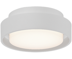 Lubinis šviestuvas 10W LED lubinis fasado šviestuvas KUMA, baltas, 2700/3000K, IP65, P2082071B