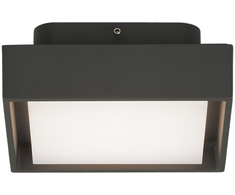 Lubinis šviestuvas 10W LED lubinis fasado šviestuvas NEXUS, antracito sp., 2700/3000K, IP65, P2083071GR